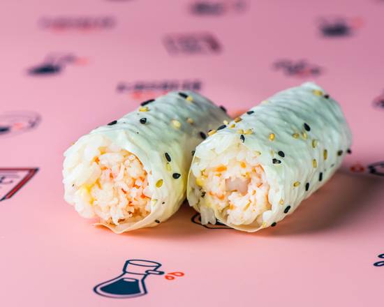 Order The Original Baked Crab Handroll food online from Krispy Rice store, Hanover on bringmethat.com