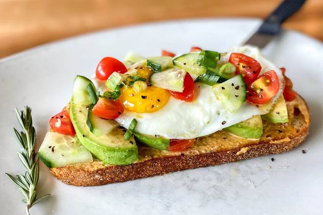Order Avocado Toast food online from Kerbey Lane Cafe store, Austin on bringmethat.com