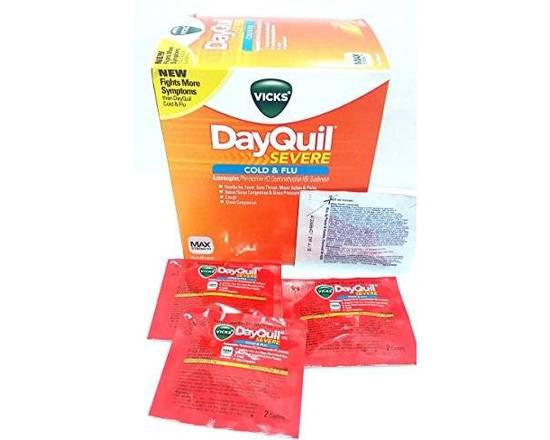 Order Vicks Dayquil Severe Cold food online from Turbo Merce store, Alpharetta on bringmethat.com