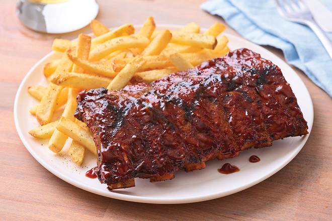 Order Half Rack Double-Glazed Baby Back Ribs food online from Applebee store, East Norriton on bringmethat.com