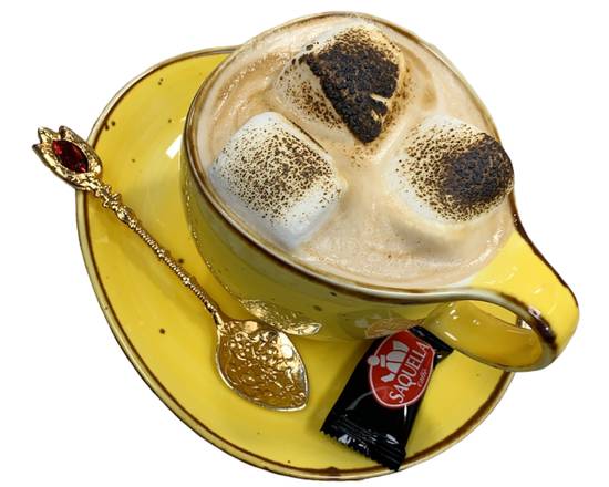 Order Toasted Marshmallow Latte food online from Choco Mania Cafe store, Sterling Heights on bringmethat.com