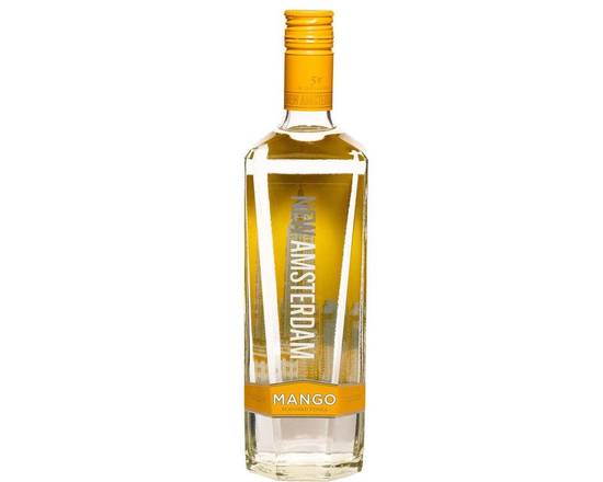 Order New Amsterdam Mango, 1.75L (35.0% ABV) food online from Woodbury Wine & Spirits store, ORLANDO on bringmethat.com