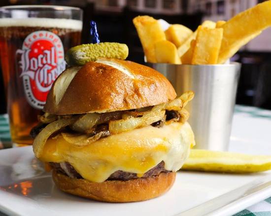 Order Finnegan Burger food online from Finnegans store, Huntington on bringmethat.com