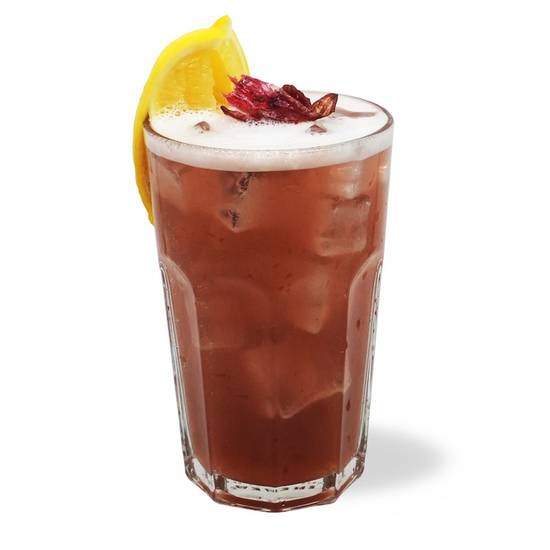Order Hibiscus Lemonade food online from The Halal Guys store, Long Beach on bringmethat.com