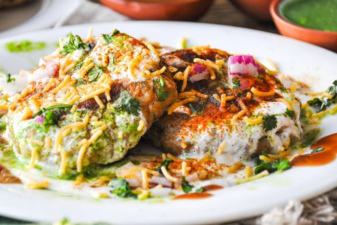 Order Tikki Chaat food online from Curry In Hurry store, Austin on bringmethat.com