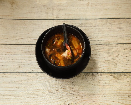 Soupe de crevettes à la citronnelle