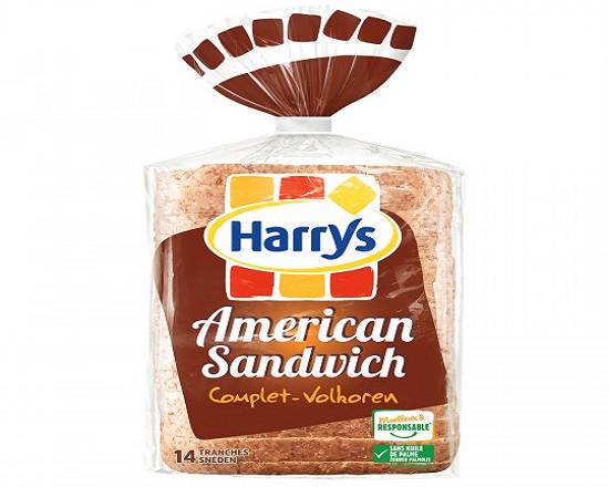 Pain de mie complet Harrys 600 gr.