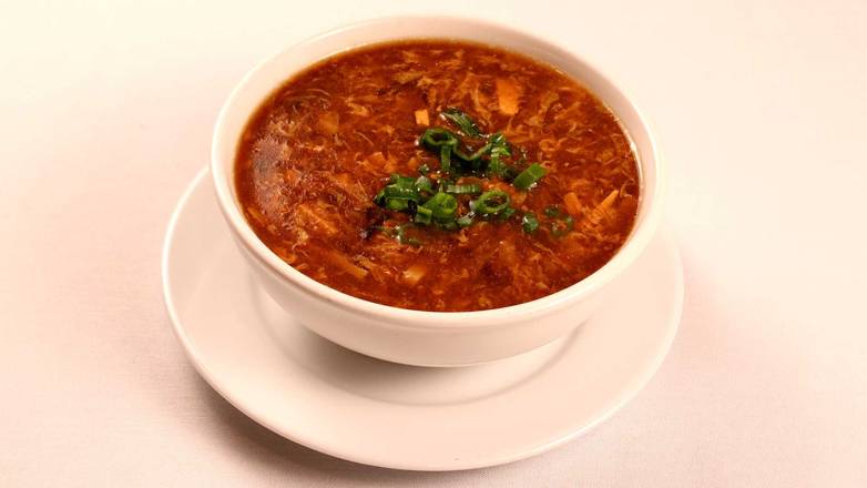 Order Large Hot & Sour Soup food online from Chef Chan's store, Spring on bringmethat.com