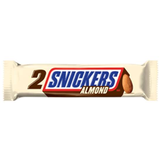 Order Snickers Almond Share Size 3.29oz food online from Casey's store, Ramsey on bringmethat.com