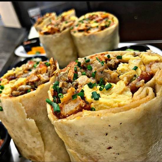 Order Mels Original Burrito food online from Foodminatis Court Cafe store, Los Angeles on bringmethat.com
