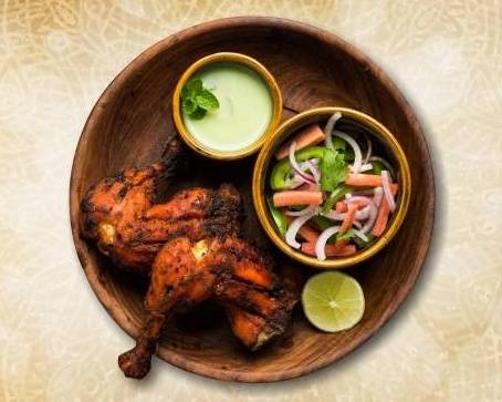Order Charred Tandoori Chicken food online from Fire Biryani store, Milpitas on bringmethat.com