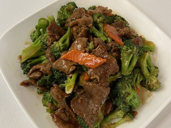 Order Beef with Broccoli 芥兰牛 food online from Double Dragon 2 store, Louisville on bringmethat.com