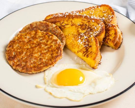Order Jr French Toast Breakfast food online from Hof Hut store, Torrance on bringmethat.com