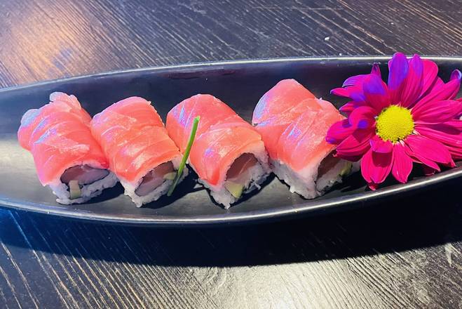 Order Red Rainbow Roll food online from Mika Sushi II store, Westminster on bringmethat.com