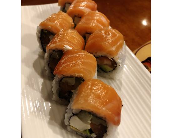 Order Salmon Lover Roll food online from Thai Cafe store, Miami Lakes on bringmethat.com