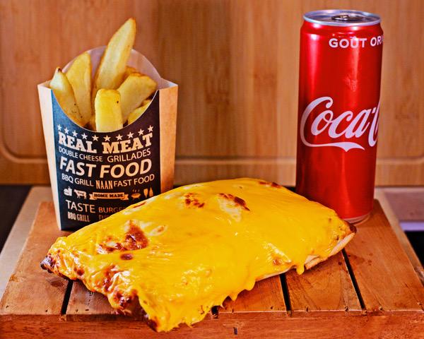 Menu le Cheddar tacos