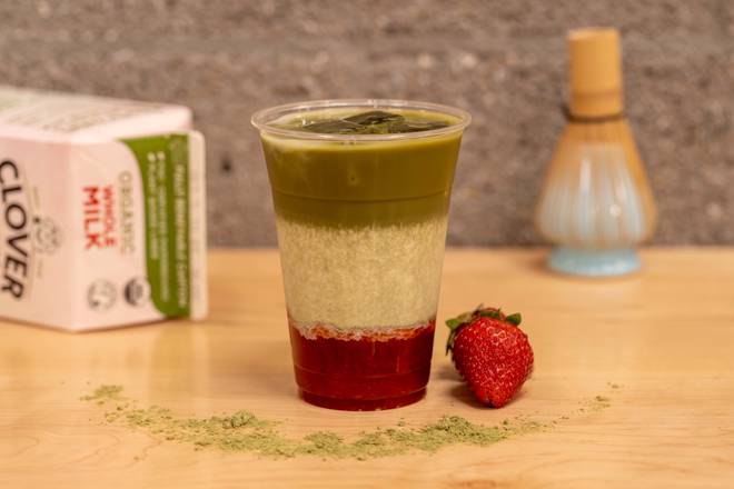 Order Strawberry Matcha 草莓抹茶 food online from One Plus store, Berkeley on bringmethat.com