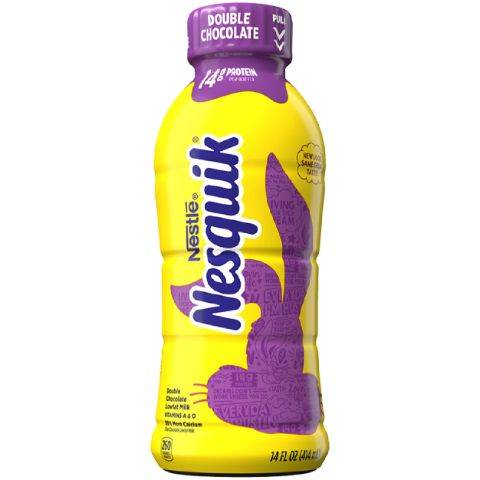 Order NESQUIK Low Fat Double Chocolate Milk 14oz food online from 7-Eleven store, Houston on bringmethat.com