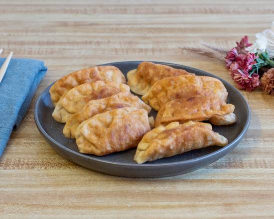 Order Dumplings (8 pcs) food online from Mr Dragon Chinese Restaurant store, Jacksonville on bringmethat.com