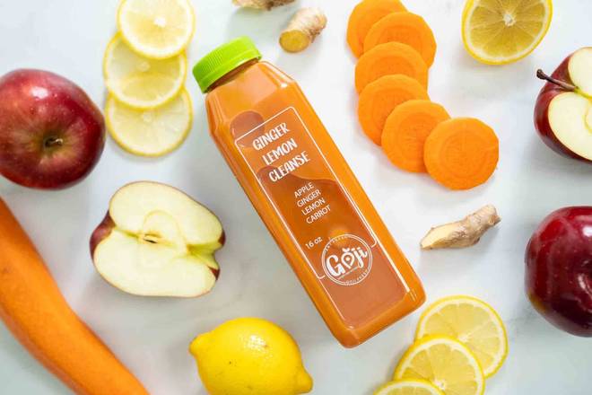 Order Ginger Lemon Cleanse food online from Goji Juicery And Kitchen store, Pembroke Pines on bringmethat.com