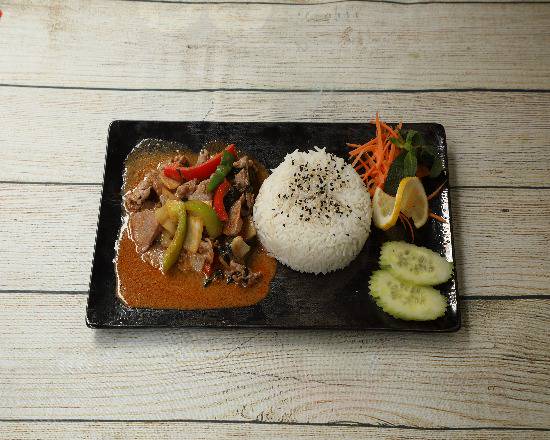 Curry vert au lait de coco
