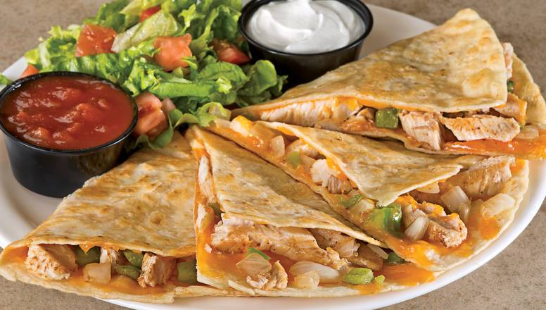 Order Chicken Quesadilla food online from Fryn' Pan store, Fargo on bringmethat.com