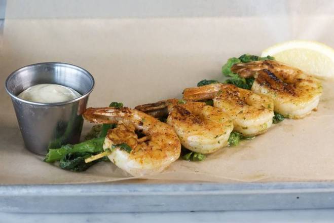 Order Shrimp Skewer food online from Batesys BBQ store, Arverne on bringmethat.com