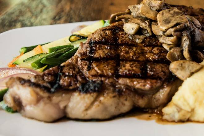 Order 28-Day Aged Ribeye* food online from Carolina Ale House store, Raleigh on bringmethat.com