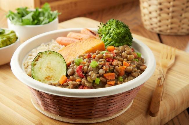 Order Lentil Bowl food online from Roots Juice Bar store, Miami on bringmethat.com