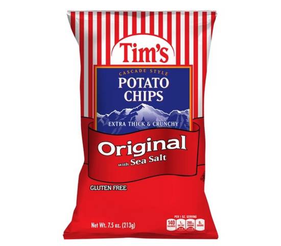Order Tim's Original Potato Chips (GF) food online from Little Lois Cafe store, Salem on bringmethat.com