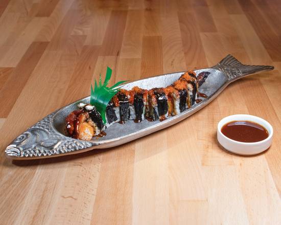Order FlyingDragon Roll food online from Sushi Jin Next Door store, Alexandria on bringmethat.com