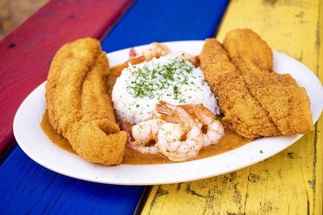 Order Catfish Atchafalaya food online from Omg Seafood To Go store, Houston on bringmethat.com
