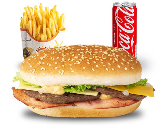 Menu Bacon burger
