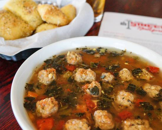 Order Italian Wedding Soup food online from Streets Of New York -1959 S Signal Butte Rd store, MESA on bringmethat.com