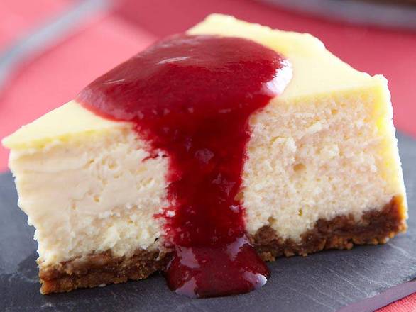 Original NYC Cheesecake  maison, coulis de fruits rouges