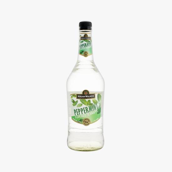 Order Hiram Walker Peppermint Flavored Schnapps food online from Santa Monica Liquor store, Santa Monica on bringmethat.com