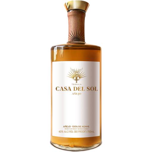 Order Casa Del Sol Anejo Tequila (750 ML) 138259 food online from Bevmo! store, Emeryville on bringmethat.com