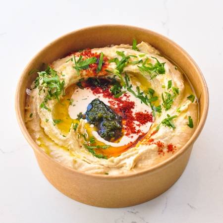 Order TAHINI HUMMUS food online from Abbale Telavivian Kitchen store, Miami Beach on bringmethat.com