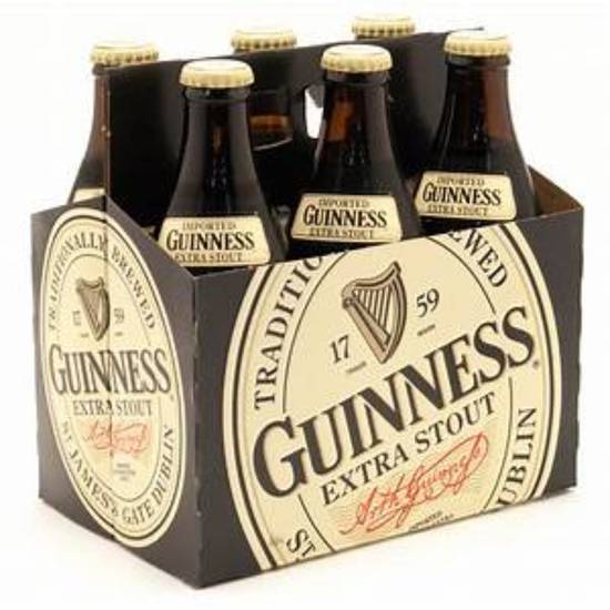 Order GUINNESS EXTRA STOUT 6PK-11OZ BTLS food online from Rocky Liquor store, Claremont on bringmethat.com