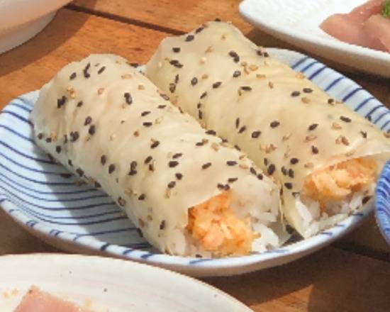 Order Baked Crab Hand Roll food online from Sushi Sasabune Express store, Los Angeles on bringmethat.com