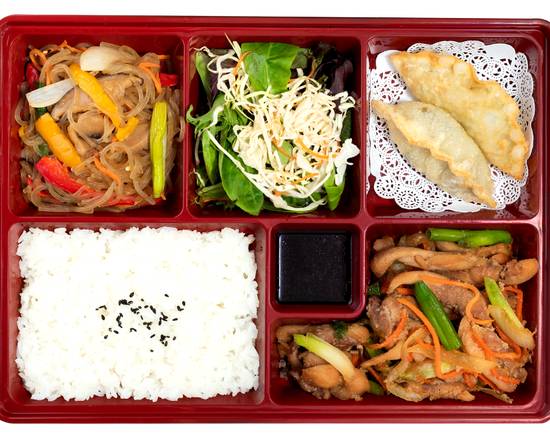 Order A1. Chicken Bulgogi Bento food online from Sgd Dubu store, Oakbrook Terrace on bringmethat.com