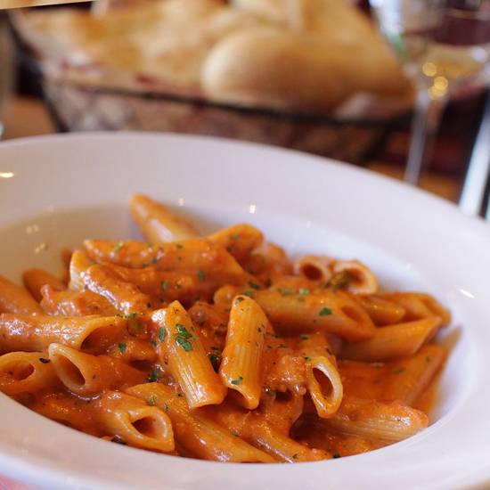 Order Pasta Alla Vodka food online from La Piazza store, Merrick on bringmethat.com