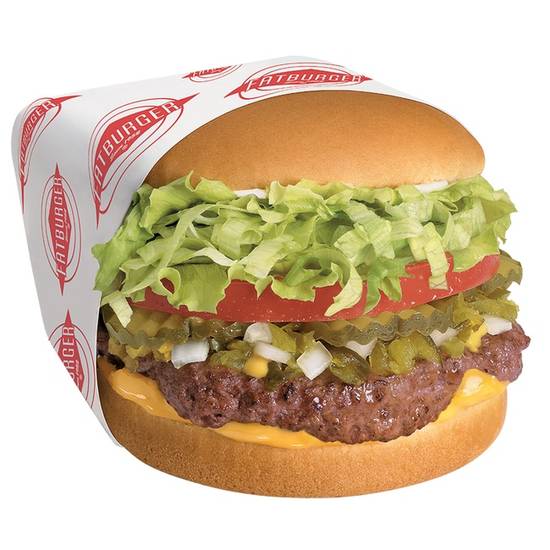 Order Original Fatburger (1/3 lb.) food online from Fatburger store, Los Angeles on bringmethat.com
