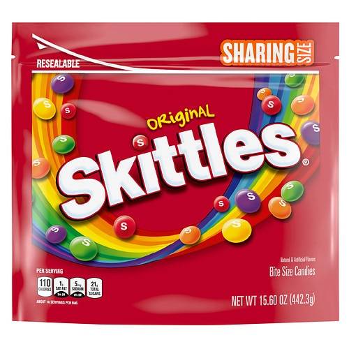 Order SKITTLES ORIGINAL SUP 15.6OZ food online from Walgreens store, Maysville on bringmethat.com