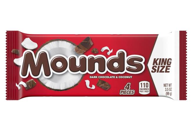 Order Mounds Dark Chocolate King Size  food online from Trumbull Super Stop store, Trumbull on bringmethat.com