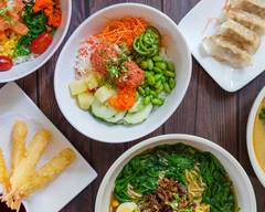Poke bowl asian cafe