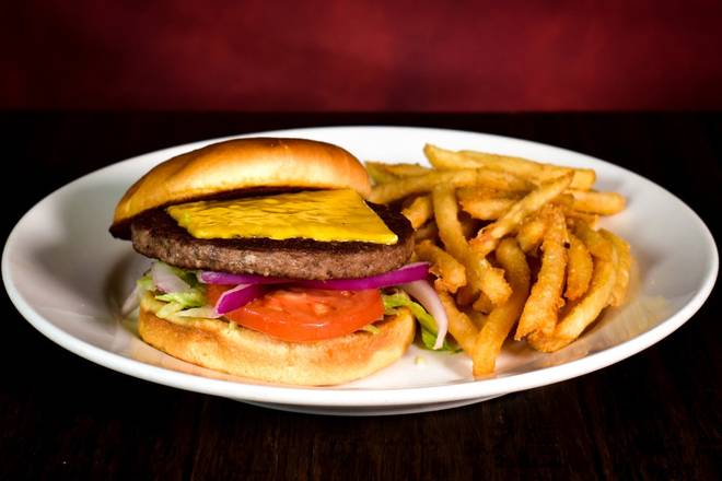 Order Impossible™ Burger food online from Aspen Creek Grill store, Noblesville on bringmethat.com