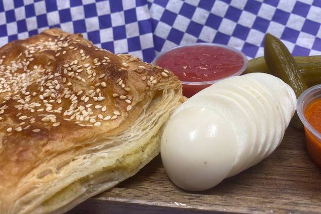 Order bourekas potato  food online from Mama Pizza & Coffee Shop store, Miami on bringmethat.com