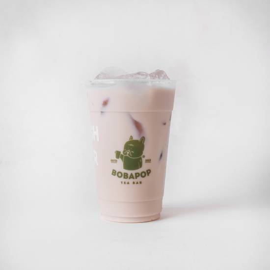 Order Caramel Milk Tea food online from BoBaPoP Tea Bar store, Falls Church on bringmethat.com