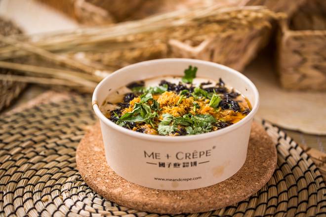 Order Tofu Soup 豆腐脑 food online from Meandcrepe store, Rowland Heights on bringmethat.com